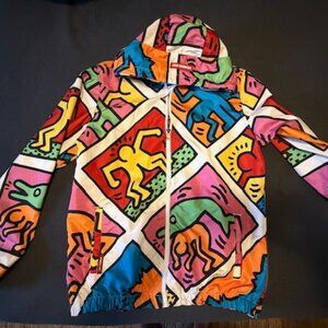 KEITH HARING Members Only jacket, size small